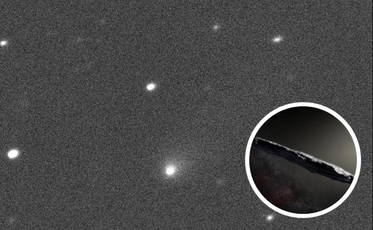 Así es el primer cometa interestelar fotografiado desde la Tierra Las